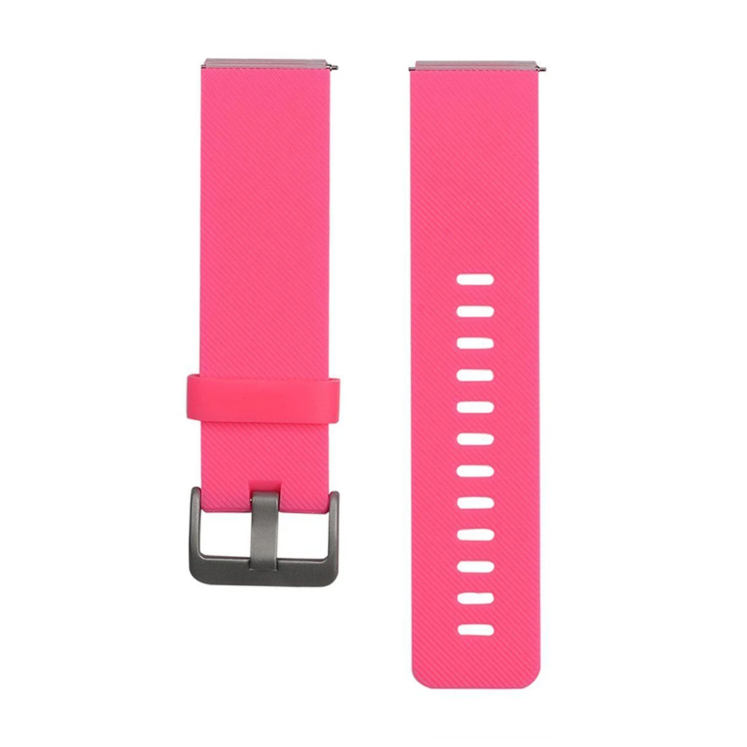 Спортивный браслет 8 цветов для Fitbit Blaze Watch, мягкий силиконовый ремешок для Fitbit Blaze, сменный ремешок с пружинным ремешком