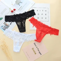 5pcslot women sexy thong panties lingerie g strigs solid lovely bow underwear intimates girls bragas 7colors xxs l 6031np5