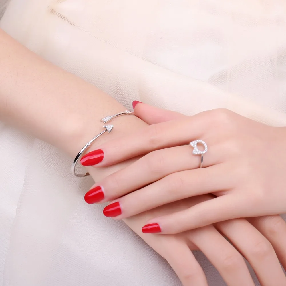 JewelryPalace стерлингового серебра 925 стрела купидона кубический цирконий