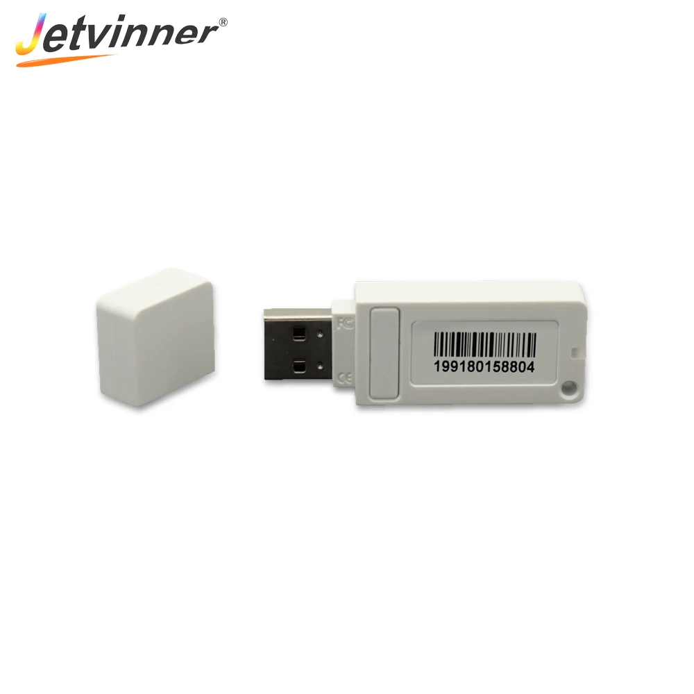 Jetvinner 4pcs White ver 9.0 Printing Software with Lock Key Dongle for Epson UV DTF DTG Printer Flatbed Inkjet Parts | Компьютеры и