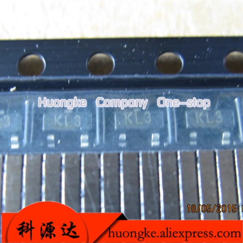 50PCS/LOT BAT54C Mark KL3 BAT54 KL1 SOT-23 SMD BAT54A Mark KL2 BAT54S Mark KL4 P-Channel Enhancement Mode MOSFET