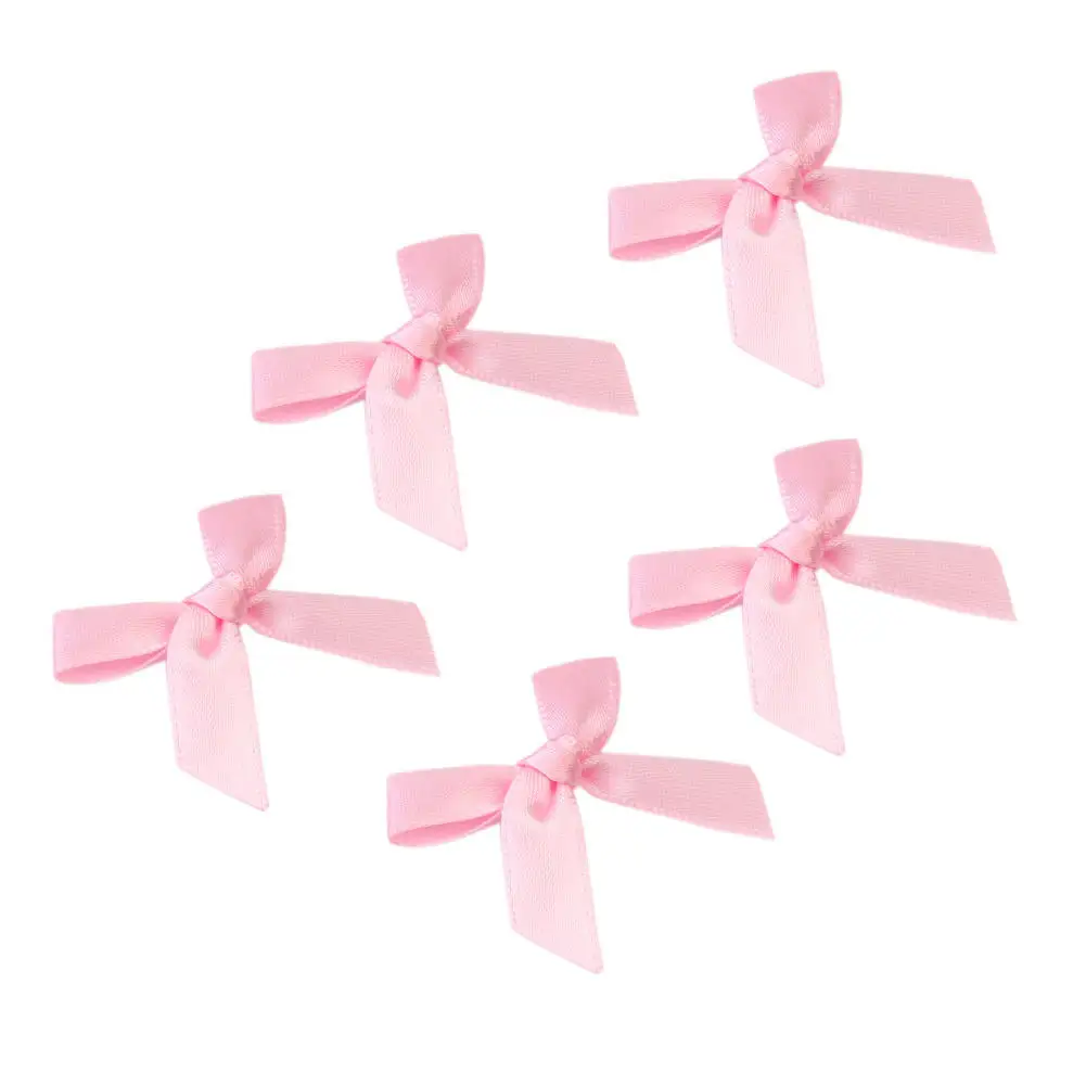 100 шт. стильные украшения в виде банта|pink satin ribbon|satin ribbon bowssatin decoration |