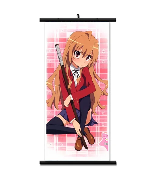 November update Anime TIGERxDRAGON! Toradora Aisaka Taiga Kawashima Ami домашний декор настенные прокрутки