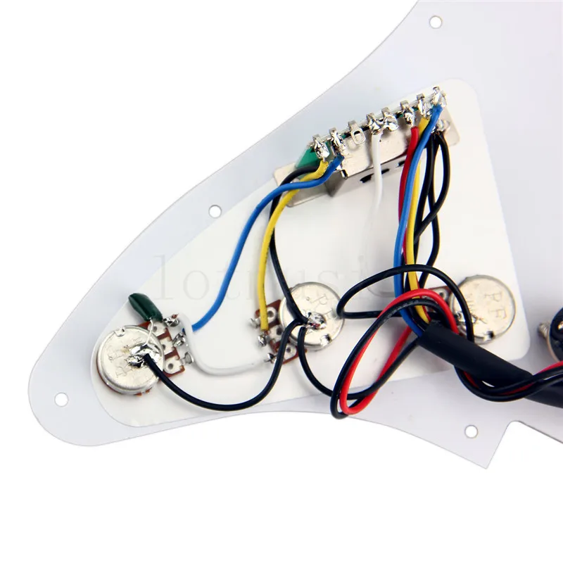 Загруженная Проводная накладка на электрогитару 3 слоя белого цвета | Спорт и