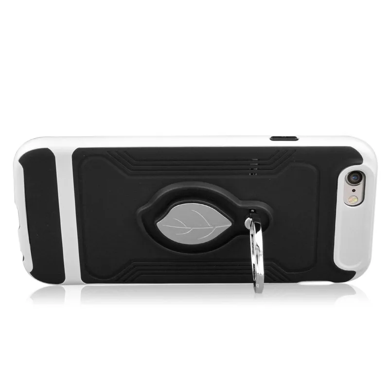 Heat dissipation Phone Case For iPhone 6s 6 7 8 Plus XR XS MAX Leaf Finger Ring Magnetic Bracket PU Soft Silicone Hard PC Cover |