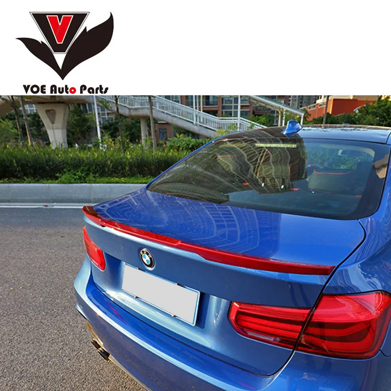 F30 M4 Style ABS Материал заднего крыла Спойлер для BMW 3 серии 316i 318i 320i 328i 335i 325i 326d седан 4