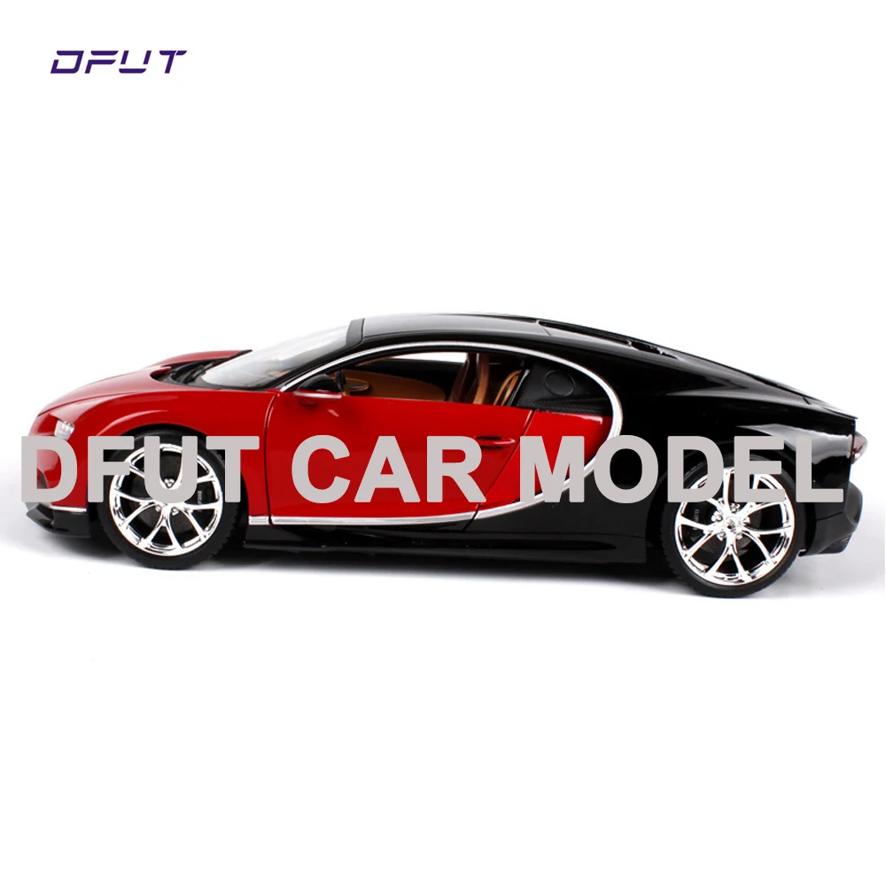 Модель автомобиля Bburago 1:18 Chiron металлическая литья под давлением игрушки для