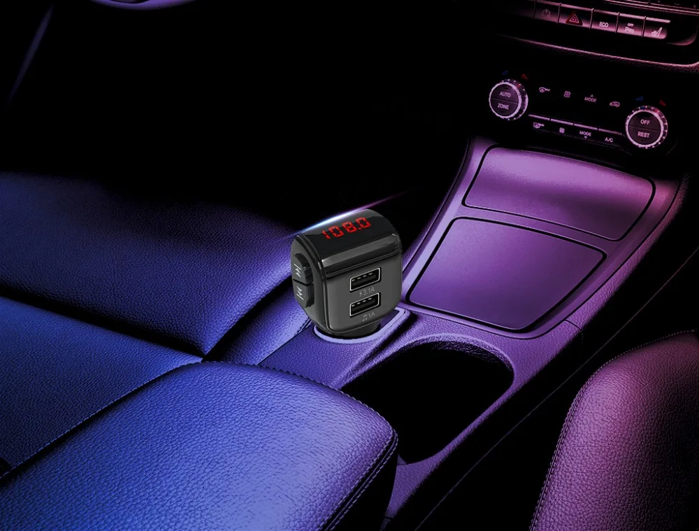 Новинка Bluetooth fm передатчик Rylybons стереозвук музыка беспроводные приемники для