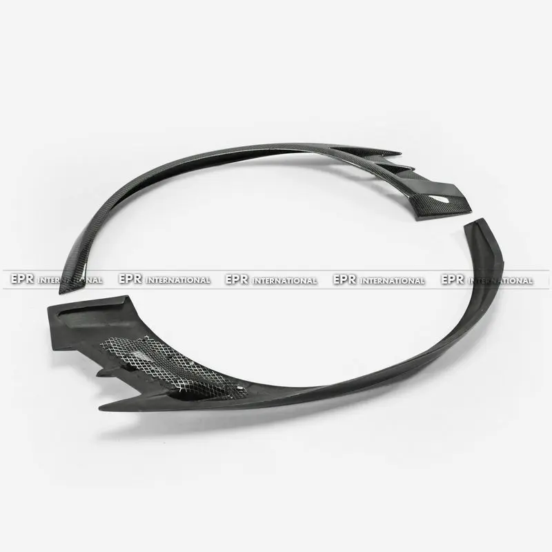 Для Evolution EVO 8 9 Voltex Cyber углеродное волокно переднее крыло широкие арки аксессуары