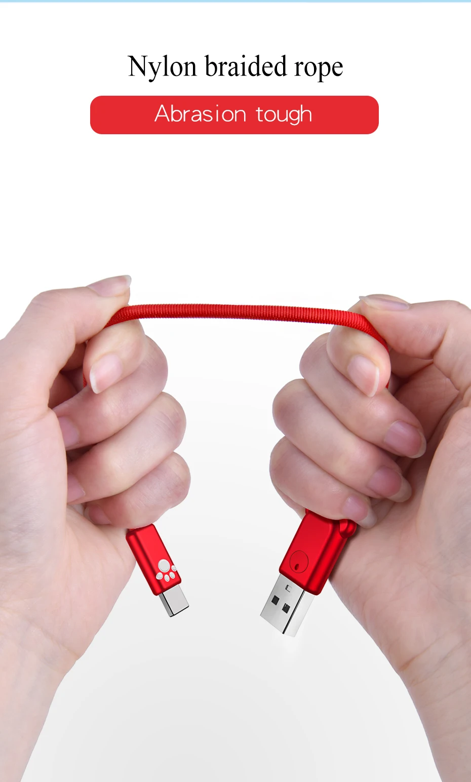 Usb-кабель для IPhone 8, 7, 6 Plus, 6 S, 5, 5S, Se, X, IPad Air 2, 4, мини кабели для быстрой зарядки, зарядное устройство для мобильного телефона с зеркалом