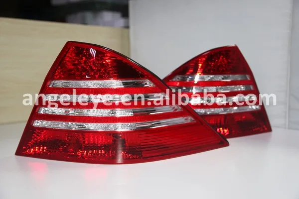 2002-2008 год для Mercedes-Benz W220 E200 E230 E240 E280 E320 задние фары красного и белого типа LF |