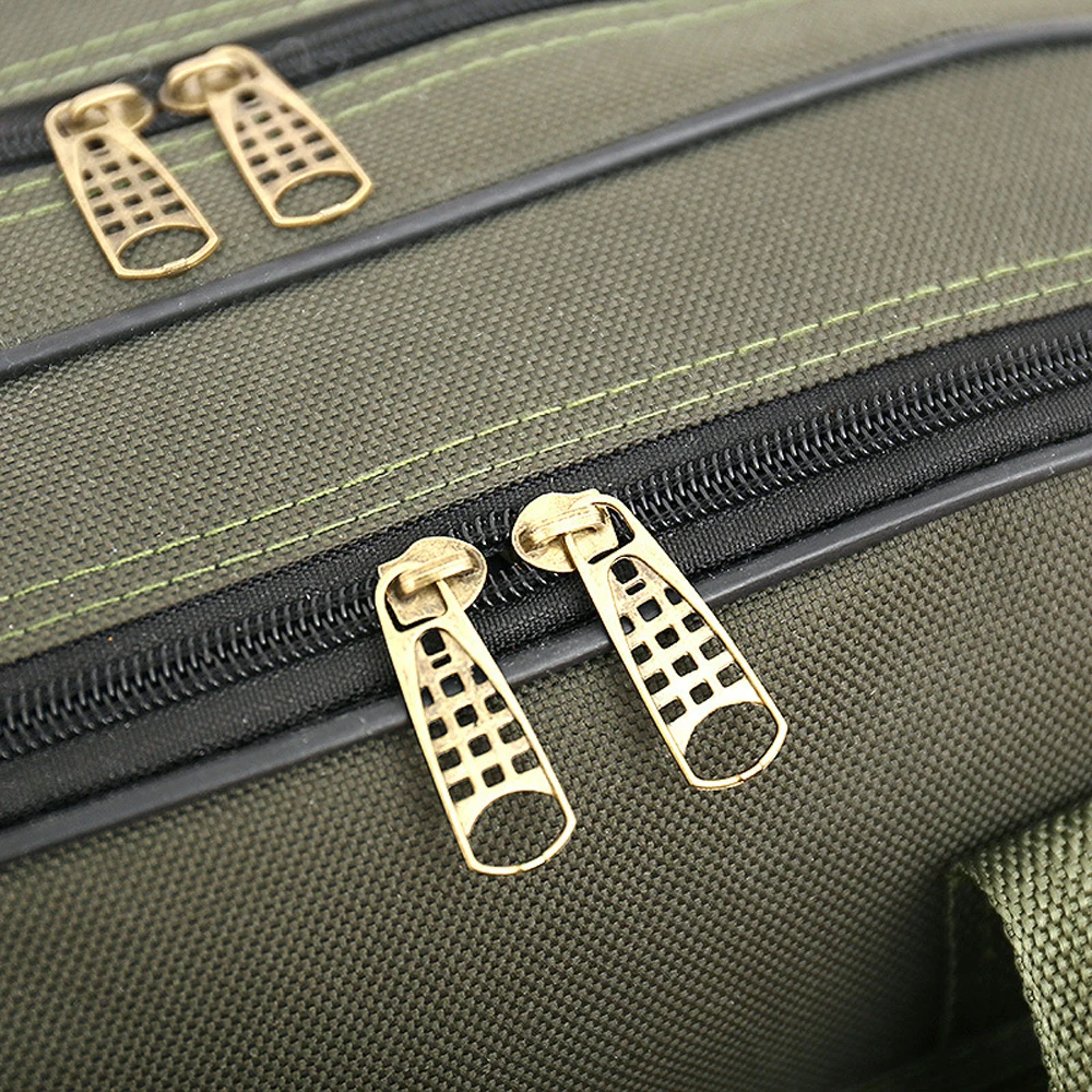 

Fishing Bags 2 Layer Multifunctional Oxford Cloth Fishing Rod Reel Lure Canvas Pole Storage Case 120cm Carp Fishing Tackle
