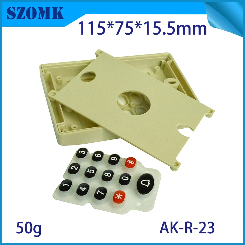1 шт. 115*75*15 5 мм szomk RFID коробка контроля доступа пластиковая для электроники проект