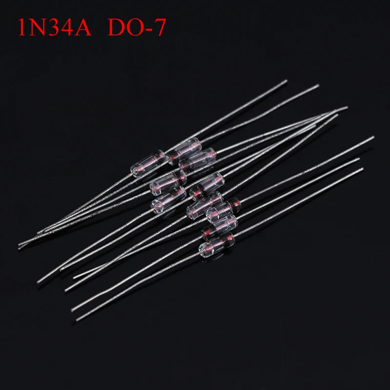 10 шт./лот Новый 1N34A германиевый диод DO-7 45 в IN34A | Инструменты