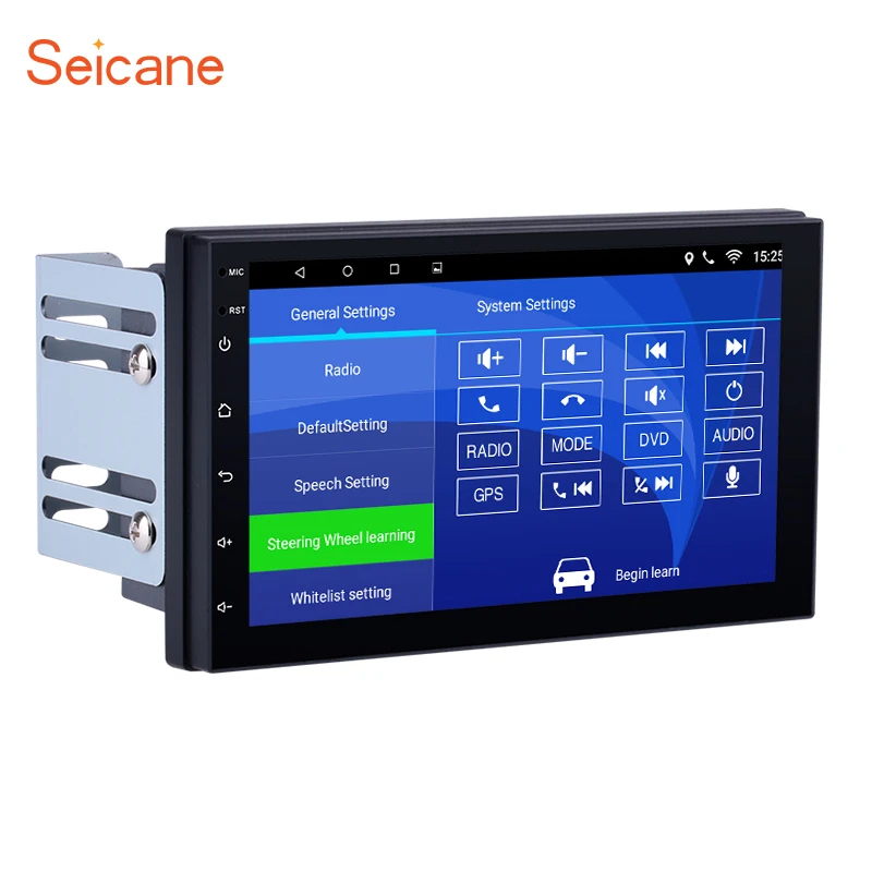 Seicane Универсальный Android 6 0 Автомобильный Радио стерео двойной Din с GPS системой для