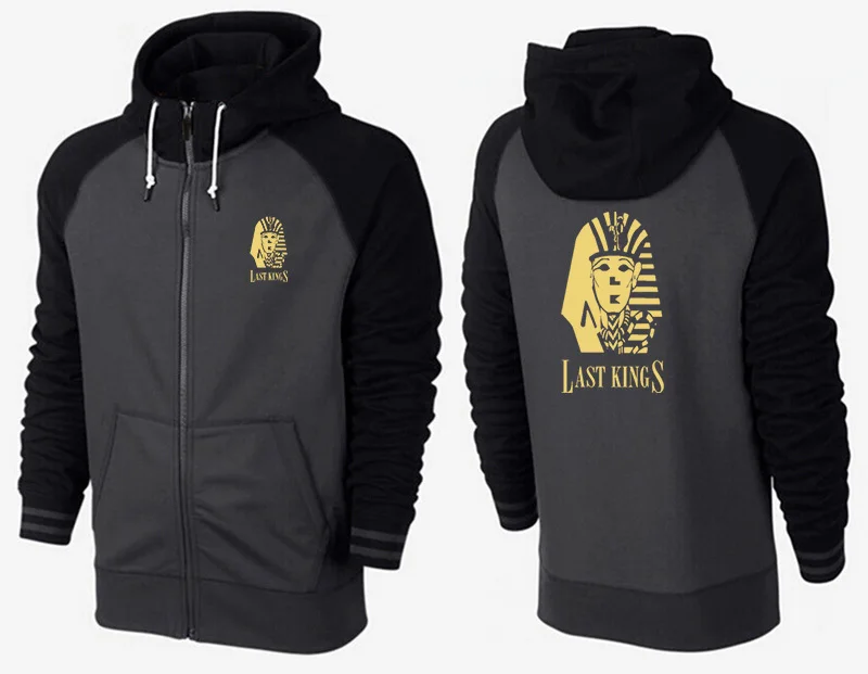 Последние короли hiphop мужская sportswears одежда толстовки и толстовка о-образным