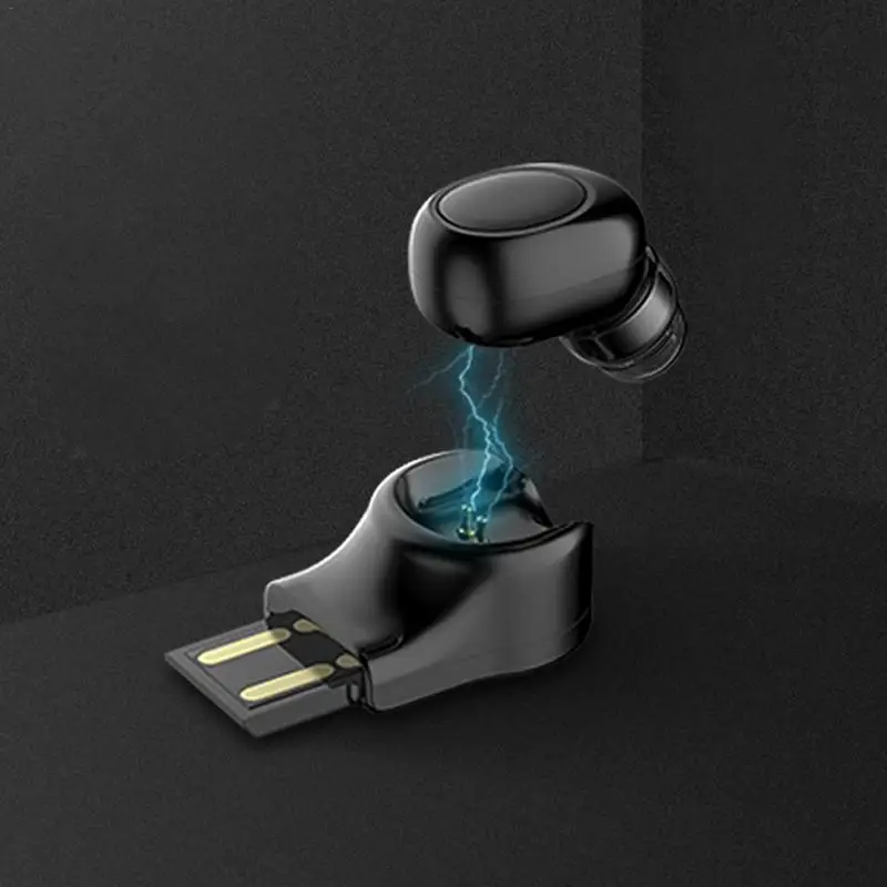 Невидимые наушники вкладыши гарнитура с громкой связью магнитное USB зарядное