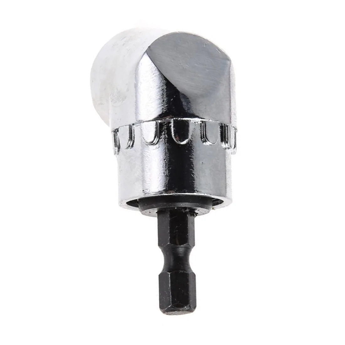 

1/4" 6mm Shank Angle Extension Driver Turning Hex Bit Magnetic Screwdriver Socket Holder Adaptor 105 Angle
