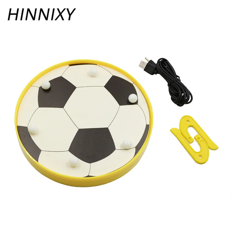 Hinnixy LED 3D футбольные украшения ночные светильники прикроватные лампы USB