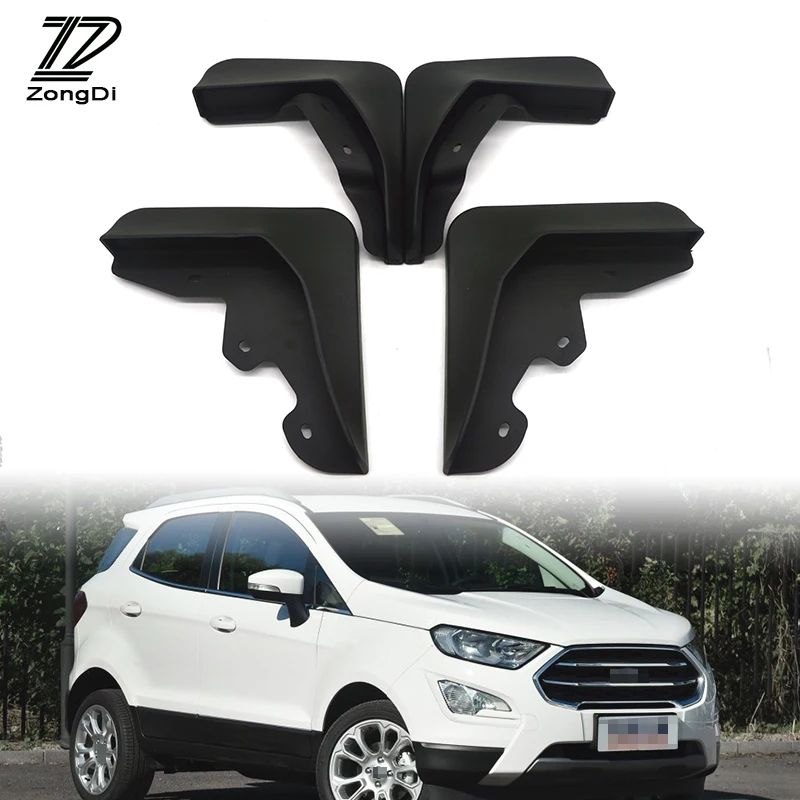 

ZD автомобильные передние и задние брызговики для Ford Ecosport 2013 2014 2015 2016 2017 аксессуары Брызговики автостайлинг Крылья 1 комплект Брызговики