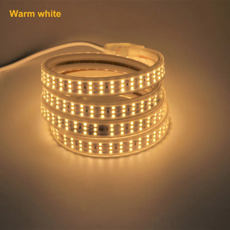 Водонепроницаемая светодиодная лента 220 В 0 5 м 2835 276 светодиодов/м|strip light waterproof|led