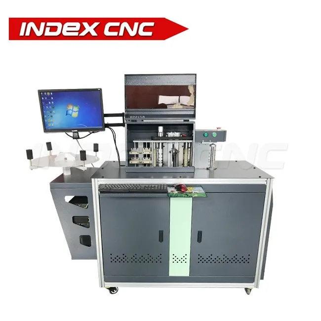 INB6150 алюминиевый Канал Письма CNC гибочный станок для плоского алюминия с отделкой