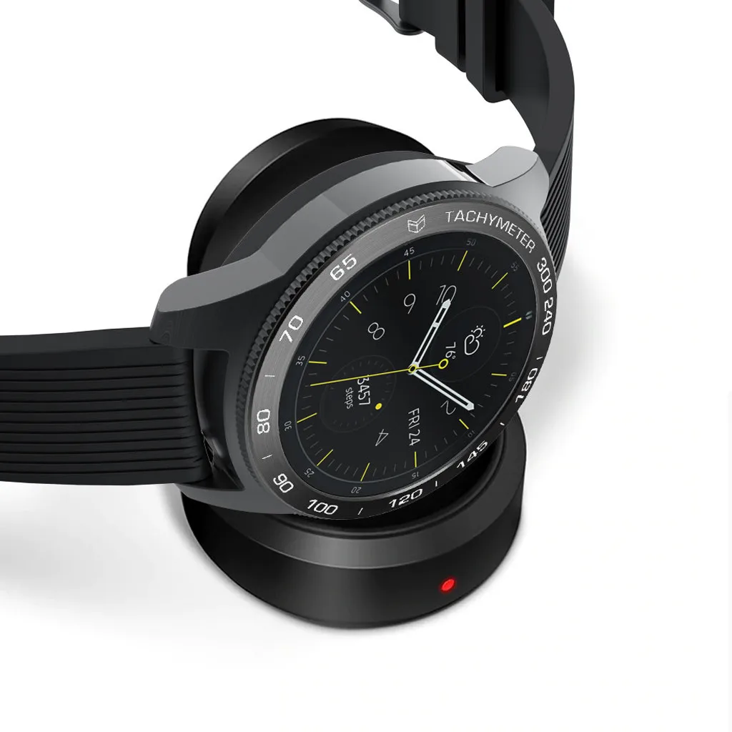 Для Samsung Galaxy Watch 42 мм весы часы кольцо клейкая крышка Анти царапины металлический