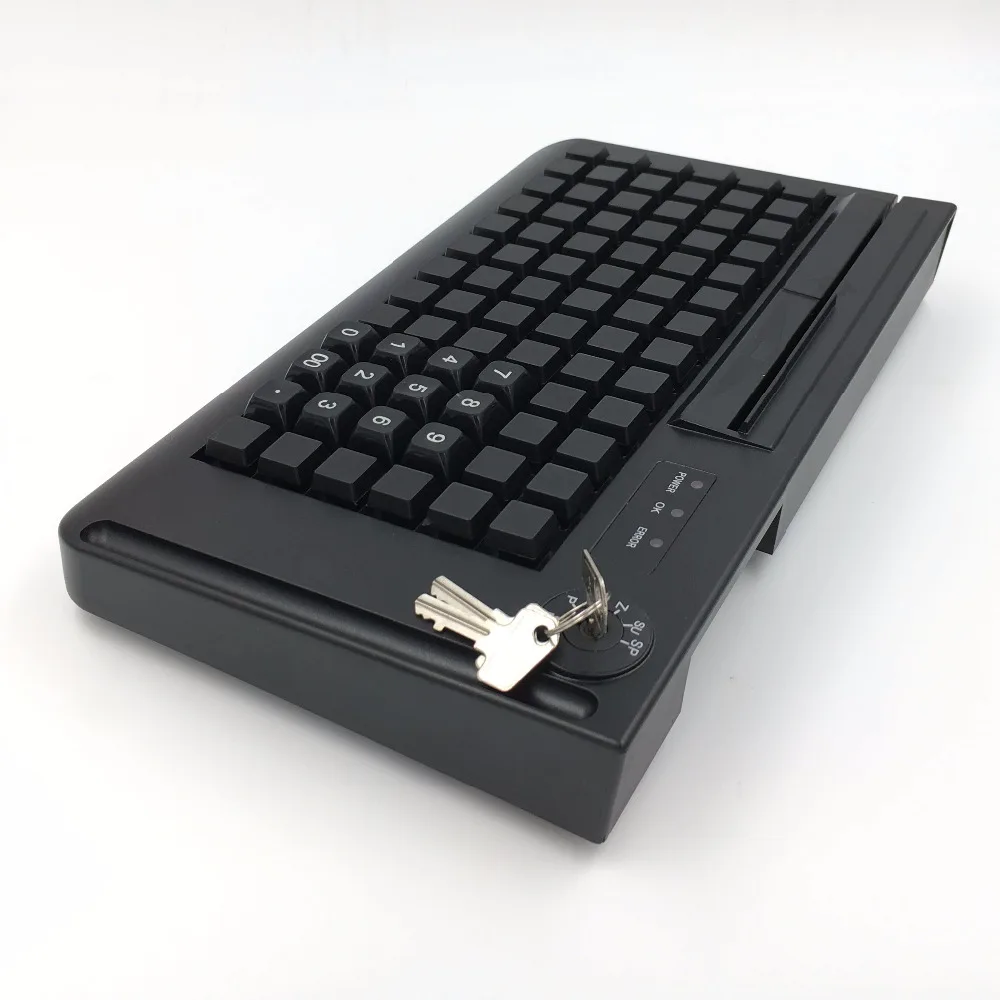 Программируемая usb клавиатура KB78 с электронным замком программируемая pos| |