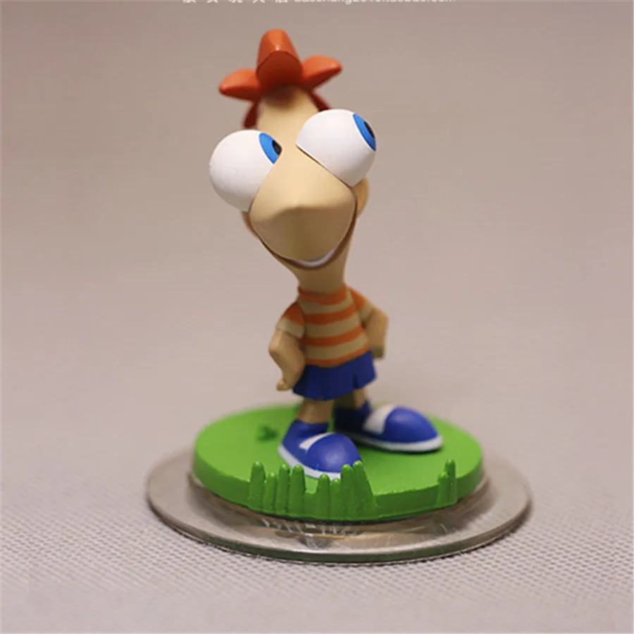 12 шт./партия набор для гаража Классическая Игрушка Phineas и Ferb детские игрушки кукла