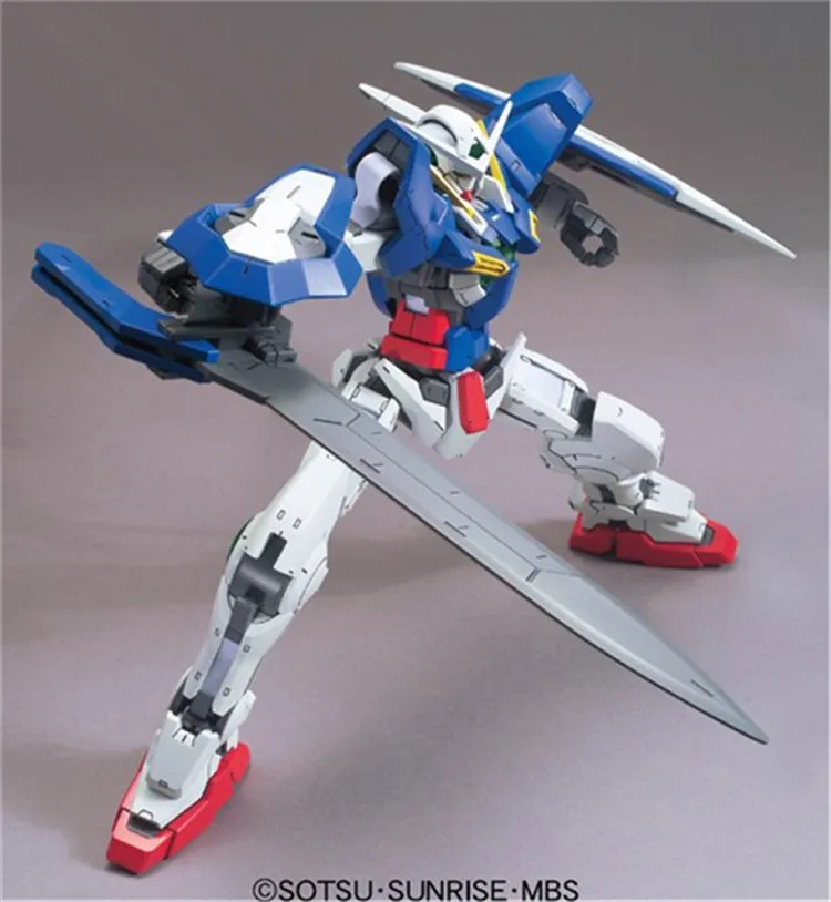 Гандам HG ТВ 00 01 1/100 GN-001 EXIA мобильный костюм собрать модельные наборы фигурки аниме подарок