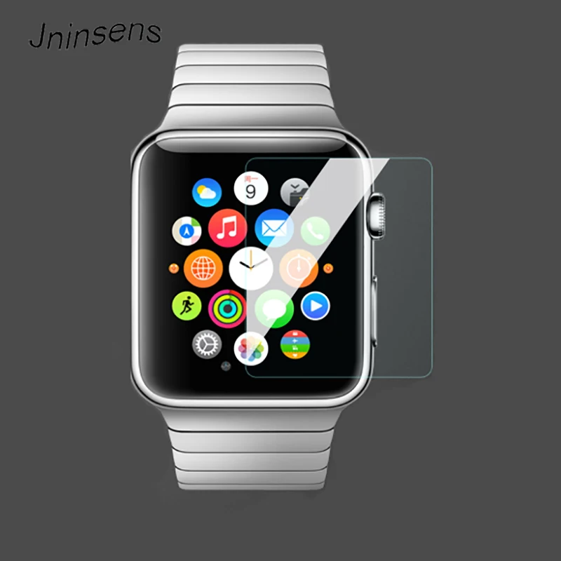 Ультратонкая защитная пленка из закаленного стекла для Apple Watch Series 1 2 3 размера 38