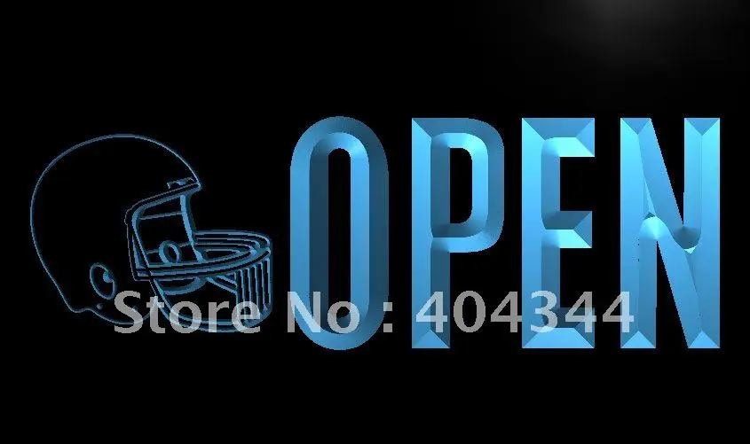 

LK863- OPEN Helmet Sport Display LED Neon Light Sign