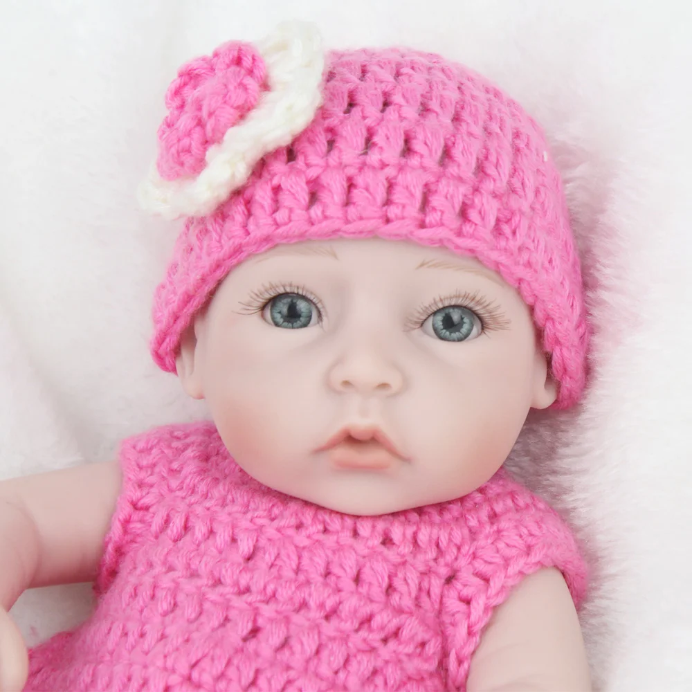 NPKDOLL Bebe, 10 дюймов, настоящая девочка, Реборн, силиконовая кукла, детская, высокое качество, подарок для детей, игрушки для игр, для детей, на день рождения, украшение для девочки