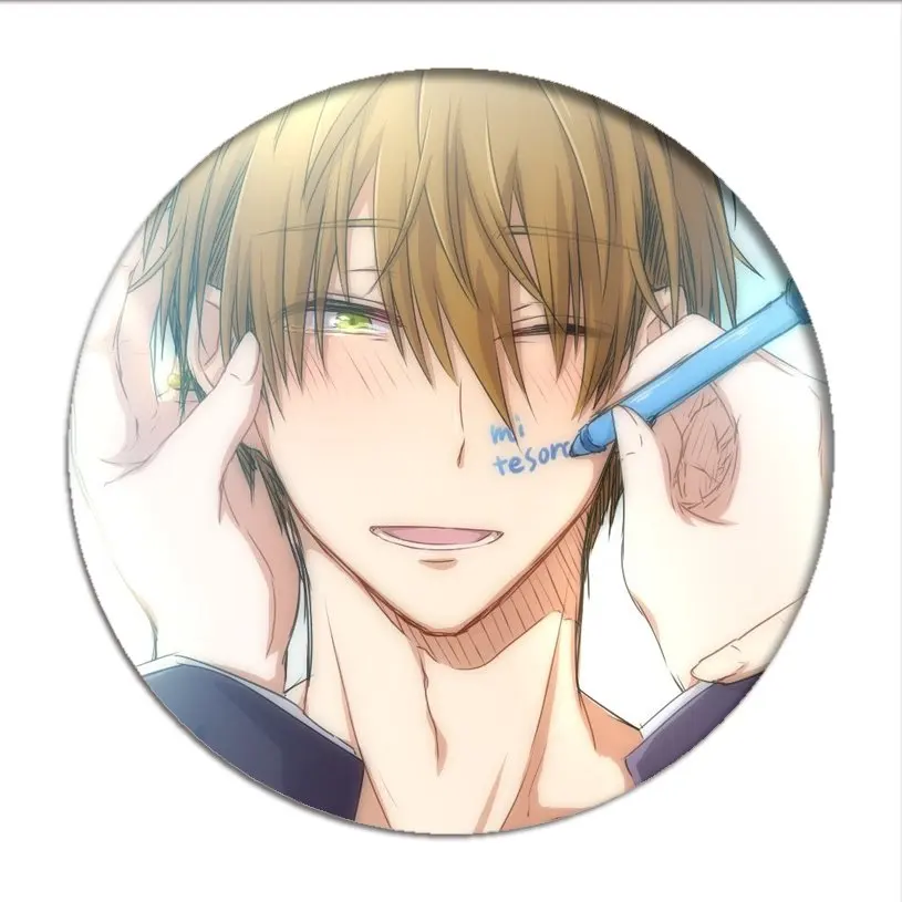 Dakaretai Otoko 1-i ni Odosarete Imasu Значки для косплея брошь JYUNTA AZUMAYA коллекция значков