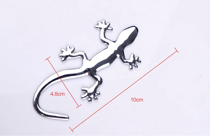 Забавные 3D наклейки Gecko эмблема укладки крышка кузова автомобиля для Ford Focus VW