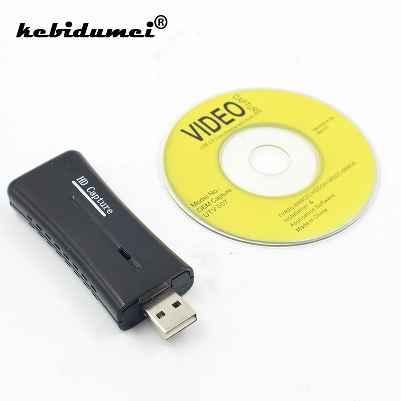 Оригинальная Карта видеозахвата kebidumei HD 1 канал HDMI 1080P порт mini USB 2 0 для Windows XP/Vista |
