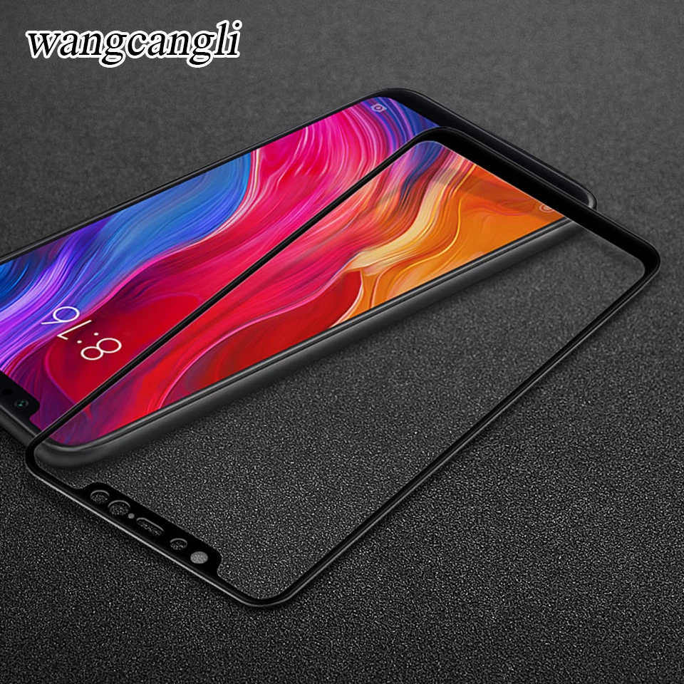Для Xiaomi Mi 8 SE закаленное стекло с твердыми краями Защитная пленка для экрана 9H