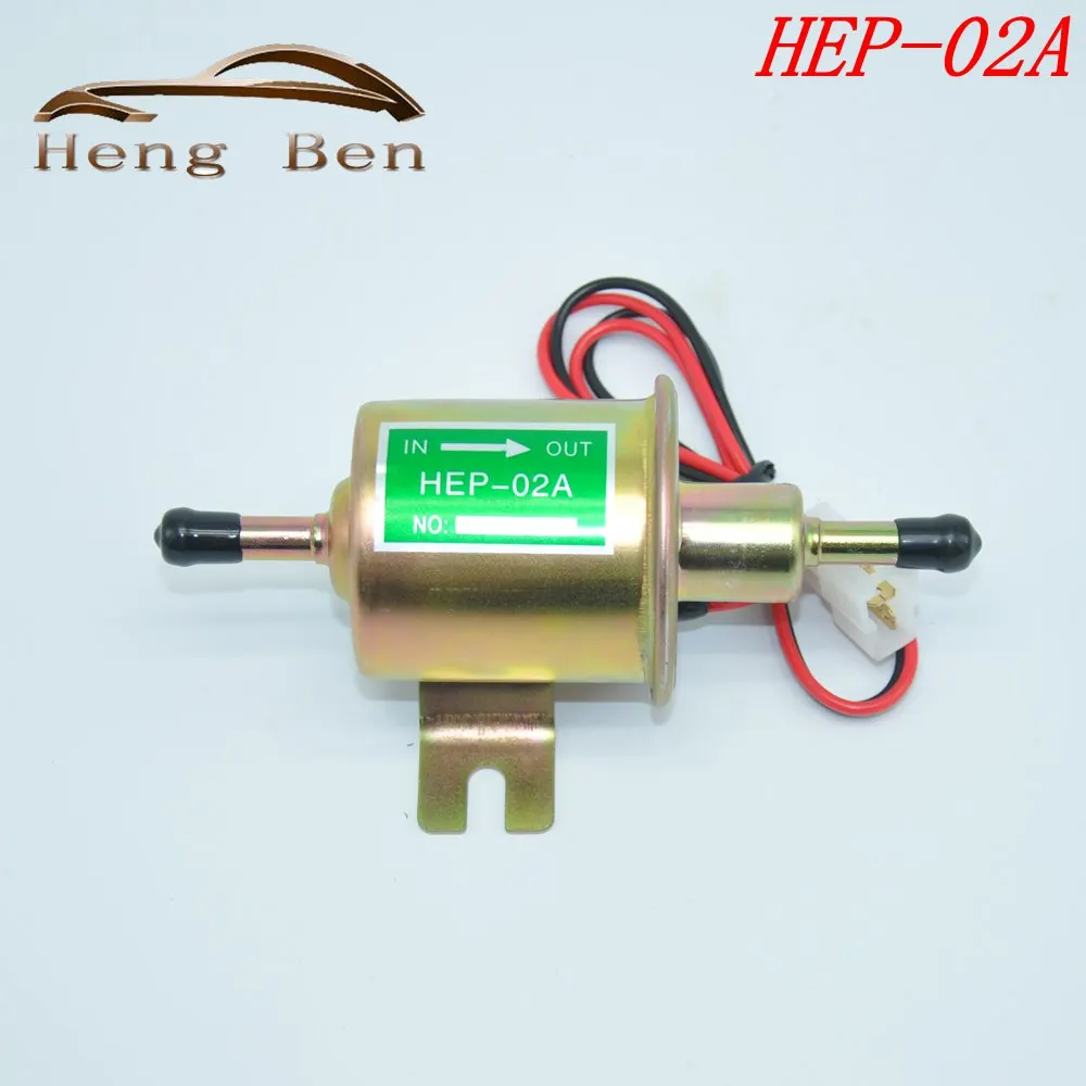 

HB Auto Electronic Pump fuel oil transfer pump 12V HEP02A pump High quality Universal Automobile fuel pump