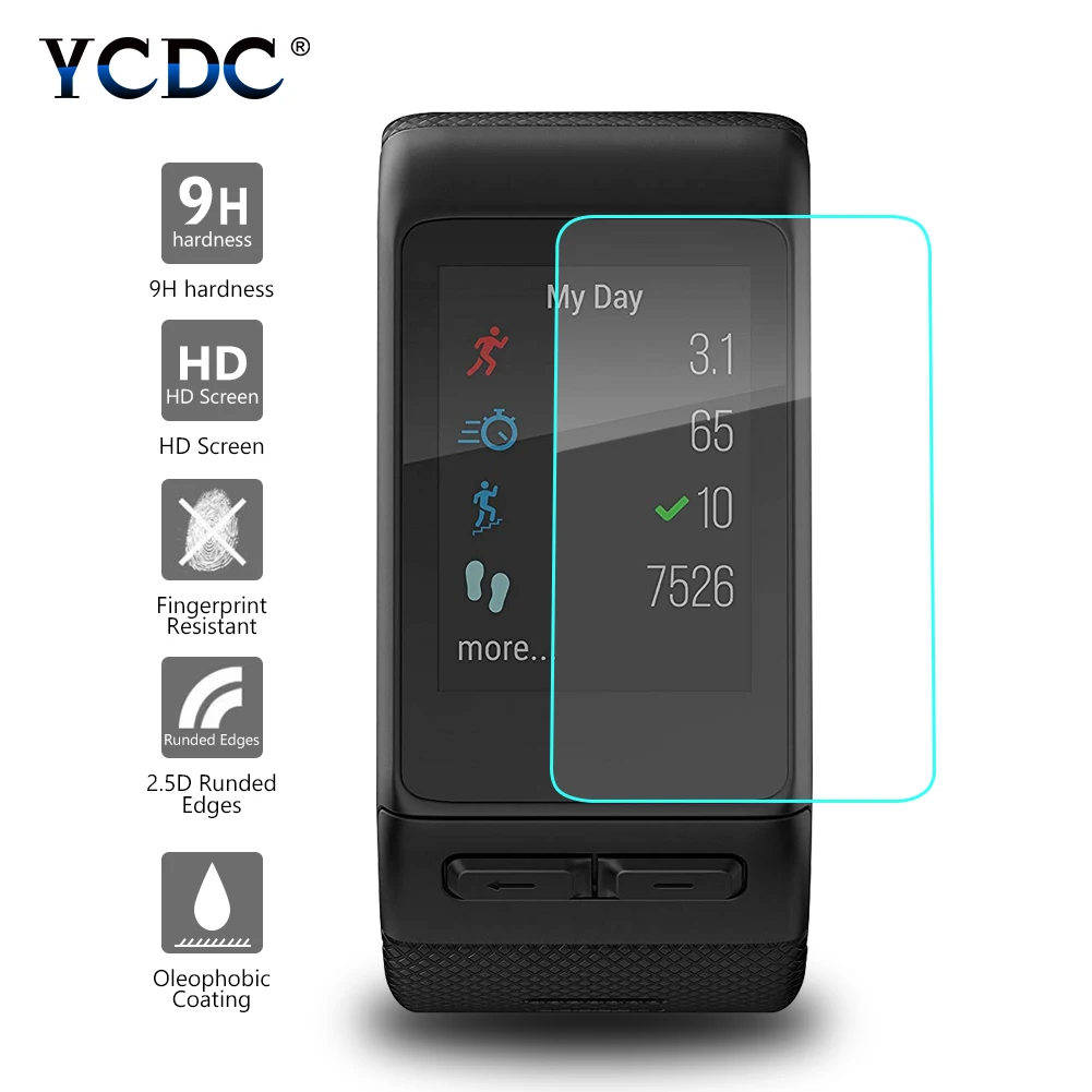 0 26 мм ультра тонкий протектор экрана из закаленного стекла для Garmin Vivoactive HR|Защита