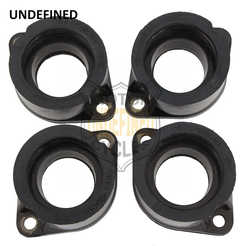 4 шт. мотоциклетный карбюратор впускной коллектор набор ботинок для карбюратора