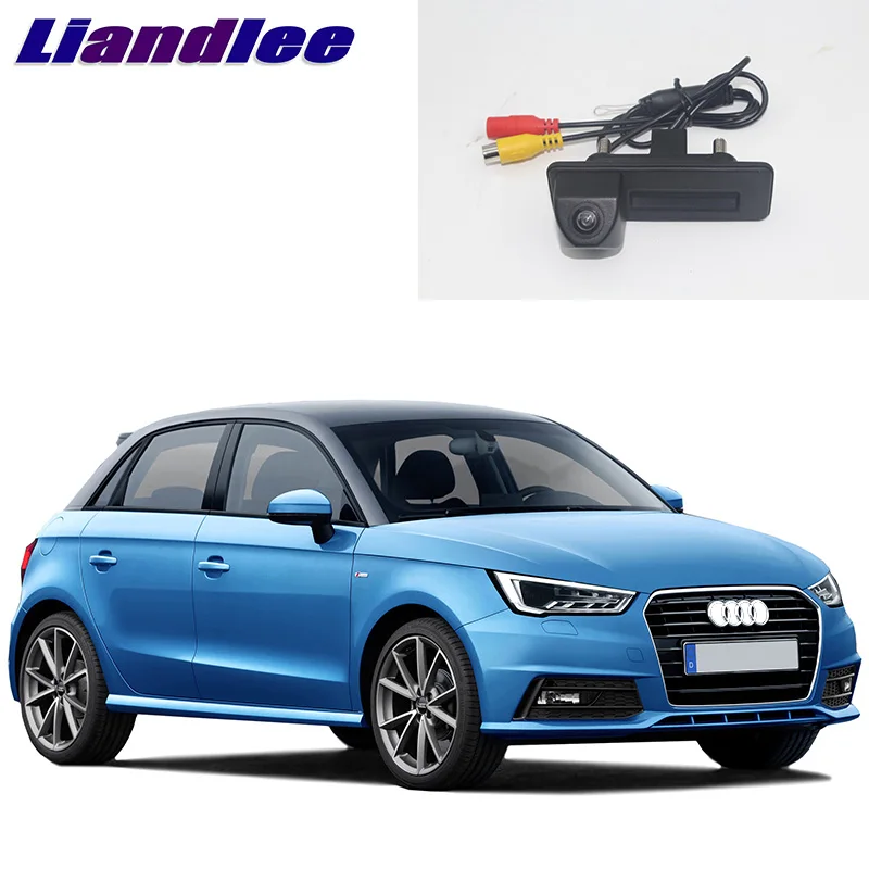 LiandLee ручка багажника автомобиля заднего вида парковочная камера для Audi A1 8X 2010 ~