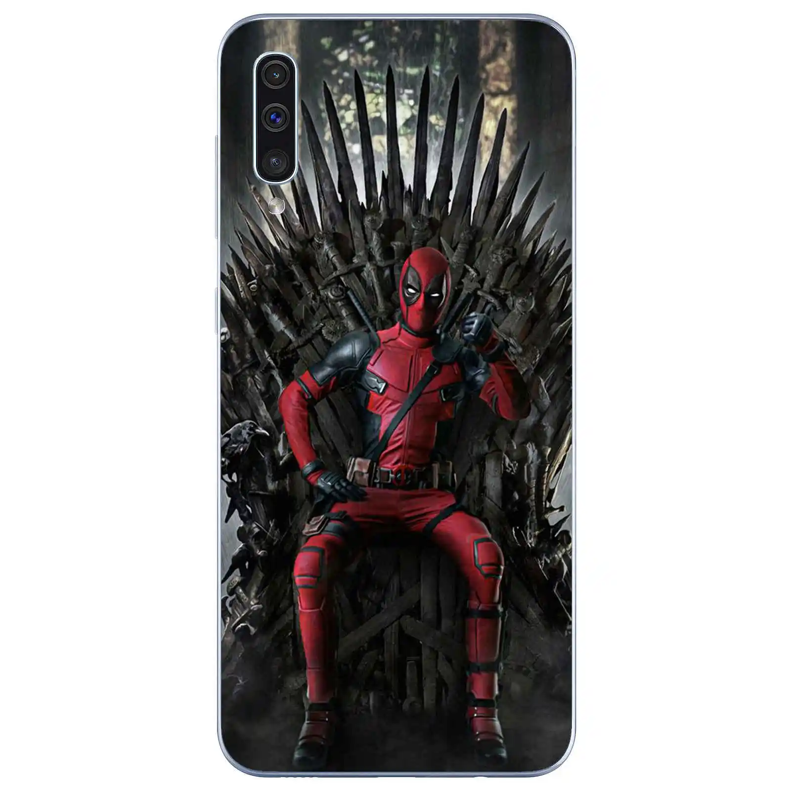 TPU Мягкий силиконовый чехол из ТПУ для samsung Galaxy S6 S7 S8 S9 S10 M10 M20 Plus Marvel DC Comics, Железный человек, Мстители - Цвет: TPU