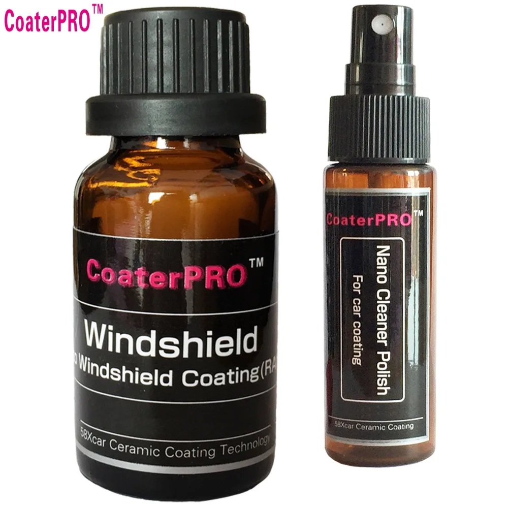 Водоотталкивающее покрытие CoaterPRO для стекла и лобового стекла|nano window|water repellent
