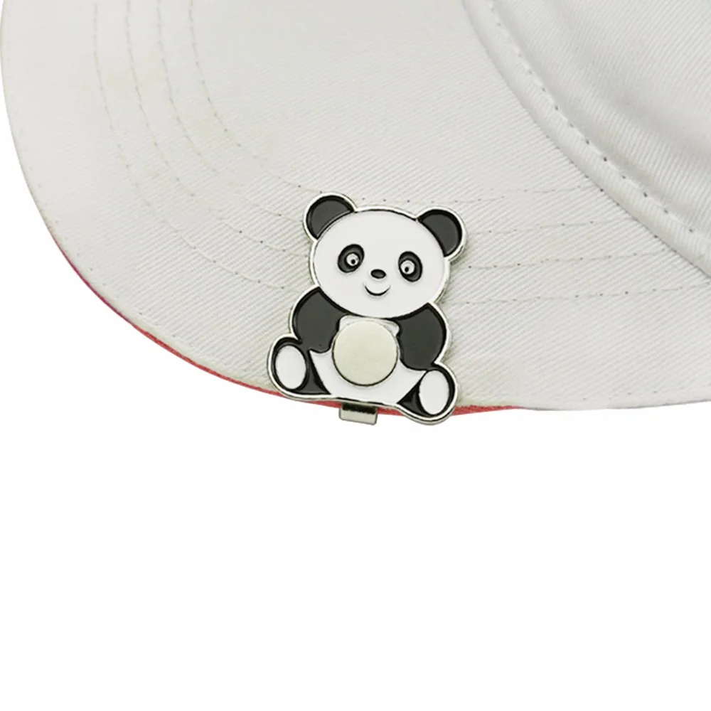 PINMEI Panda Golf Ball Marks набор зажимов для шляп гольфа заколки кепки и маркеры Banboo