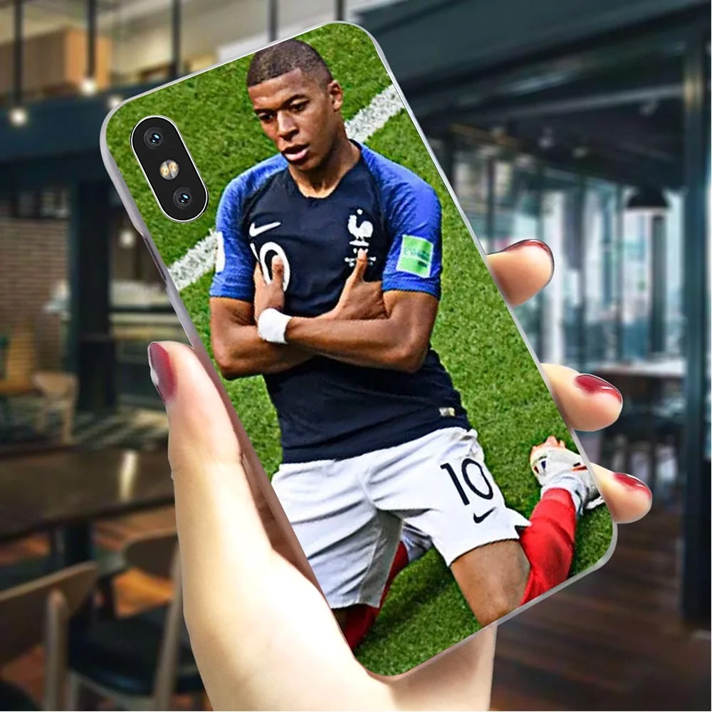Kylian Mbappe чехол для телефона для Apple iPhone 7 Plus 5 5S SE 6 6 S/6 6S Plus 7 8/8 Plus X XS XR Xs Max жесткий чехол Гибридный