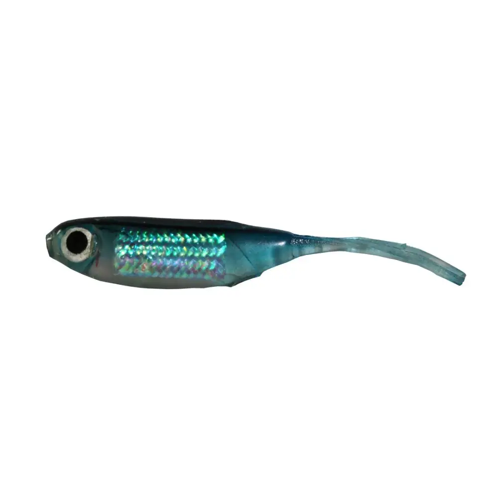 BassLegend-мягкие Пластик Flash Minnow приманки для шеда бас Щука приманка 50 мм/0 9 г 10 шт. |