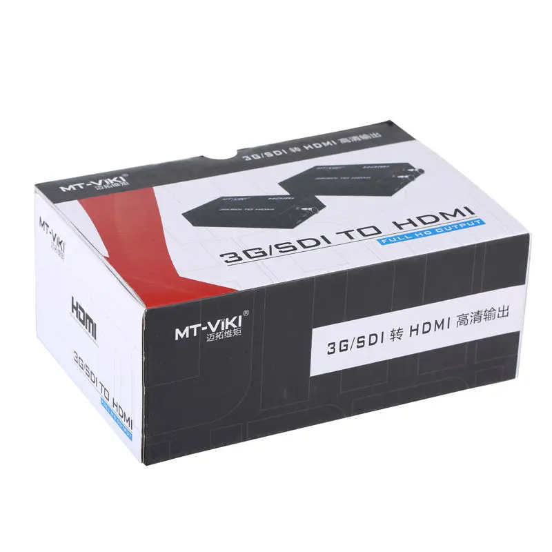 MT-VIKI HD/SD/3G SDI к HDMI 1080p конвертер видео адаптер Full HD Высокое качество в и Out SDI-H02 |