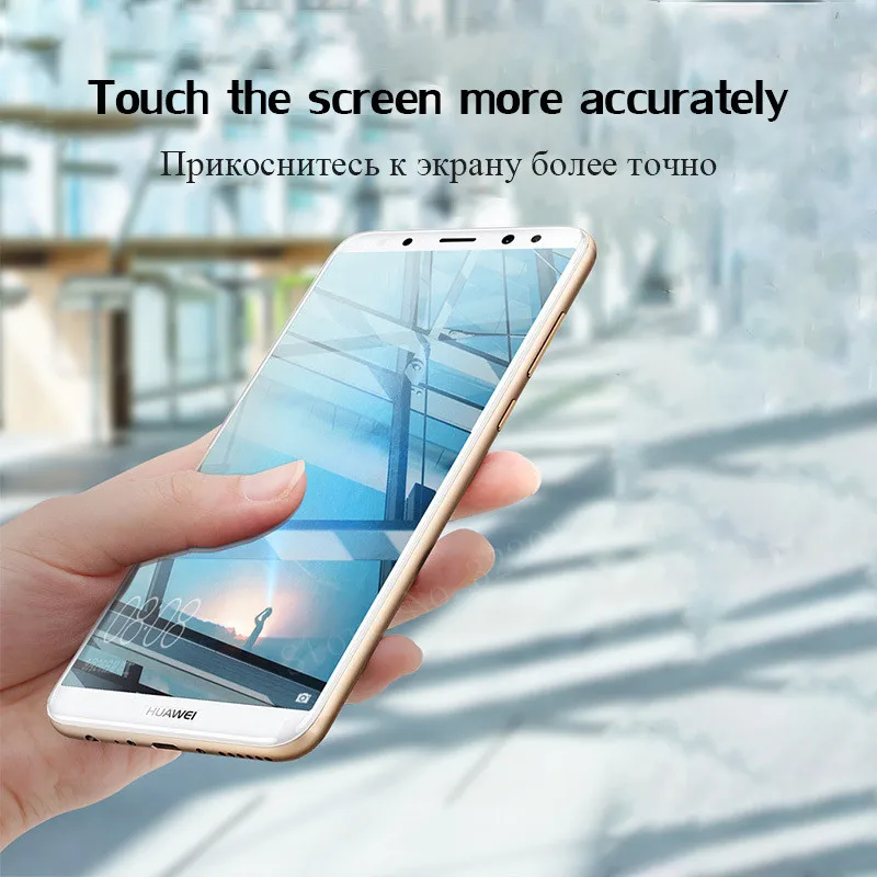 9H полное покрытие защита закаленное стекло для Huawei P10 P9 P8 lite 2017 Защита экрана Mate 10
