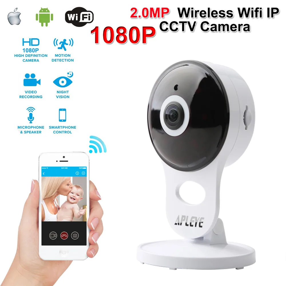 Apleye мини 1080 P IP Камера Wi Fi CCTV 4G двухстороннее аудио P2P WI FI сеть видеонаблюдения