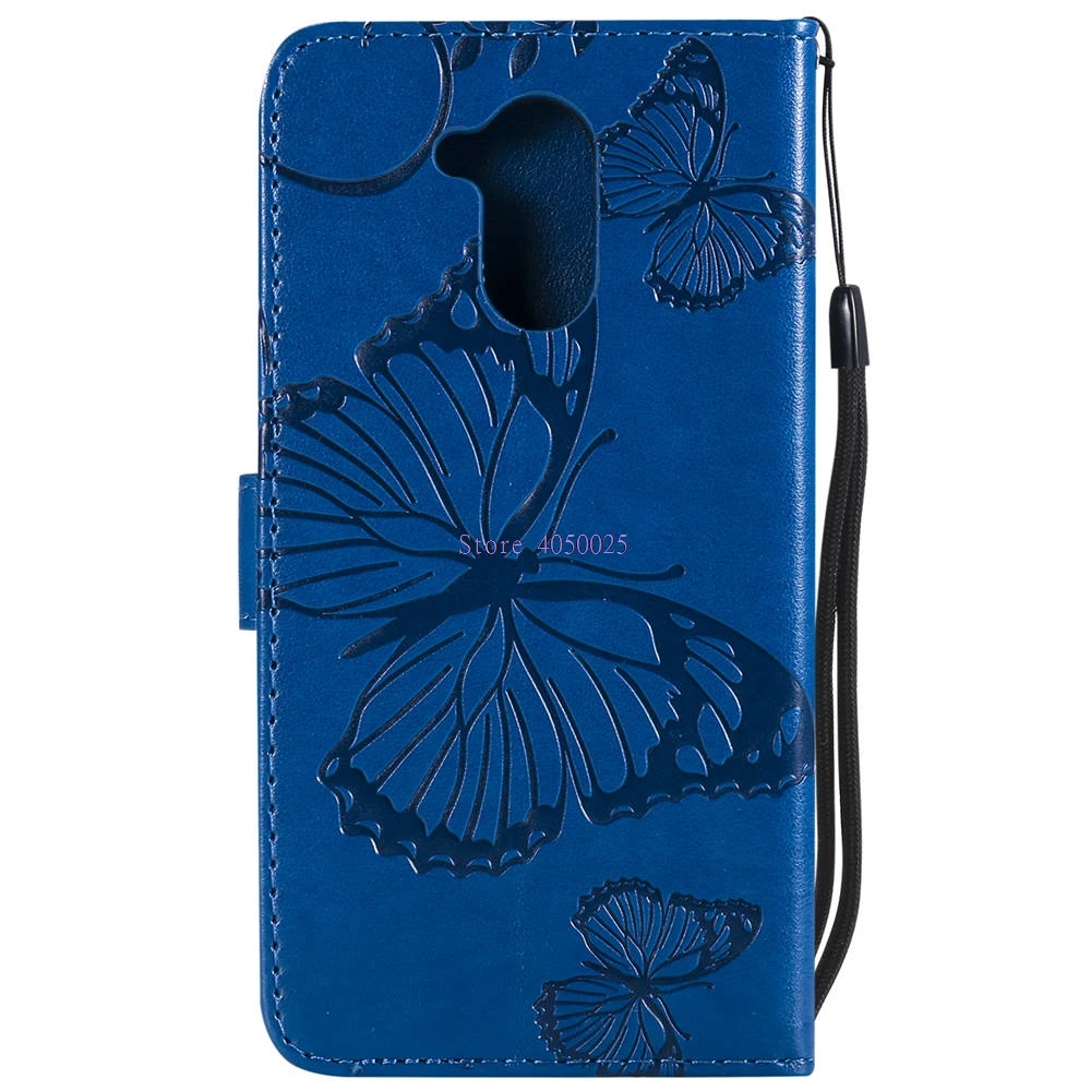 Чехлы книжки из искусственной кожи с тиснением для Huawei GR3 2017 дюйма флип кейсы GR 3